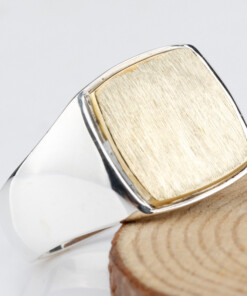 Silver Simple Plain Ring