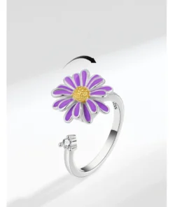 Sterling silver Fllower ring