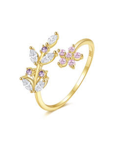 Sakura Leaf Ring